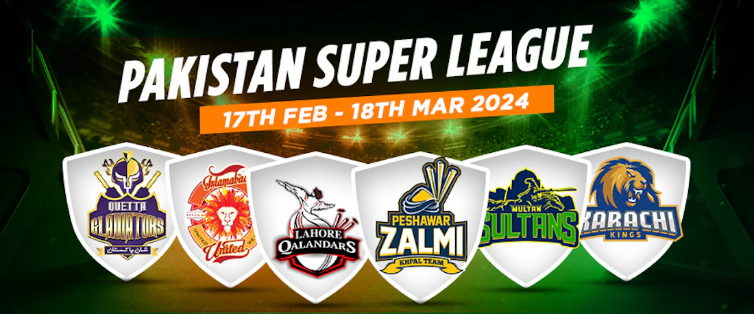 pakistan super league mobile banner