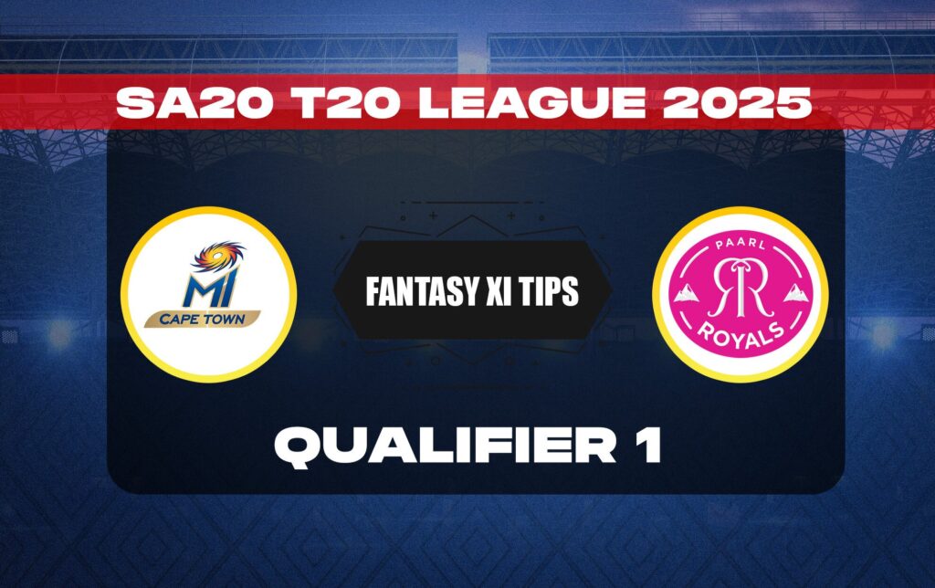 SA20 2025: Qualifier 1, MICT vs PR Match Prediction